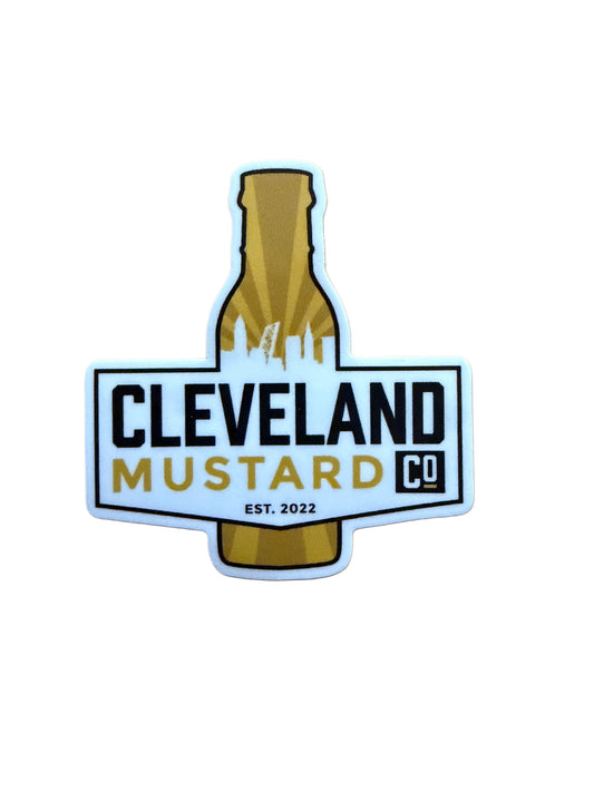 Die-cut Vinyl Mustard Sticker (2.5 inch)